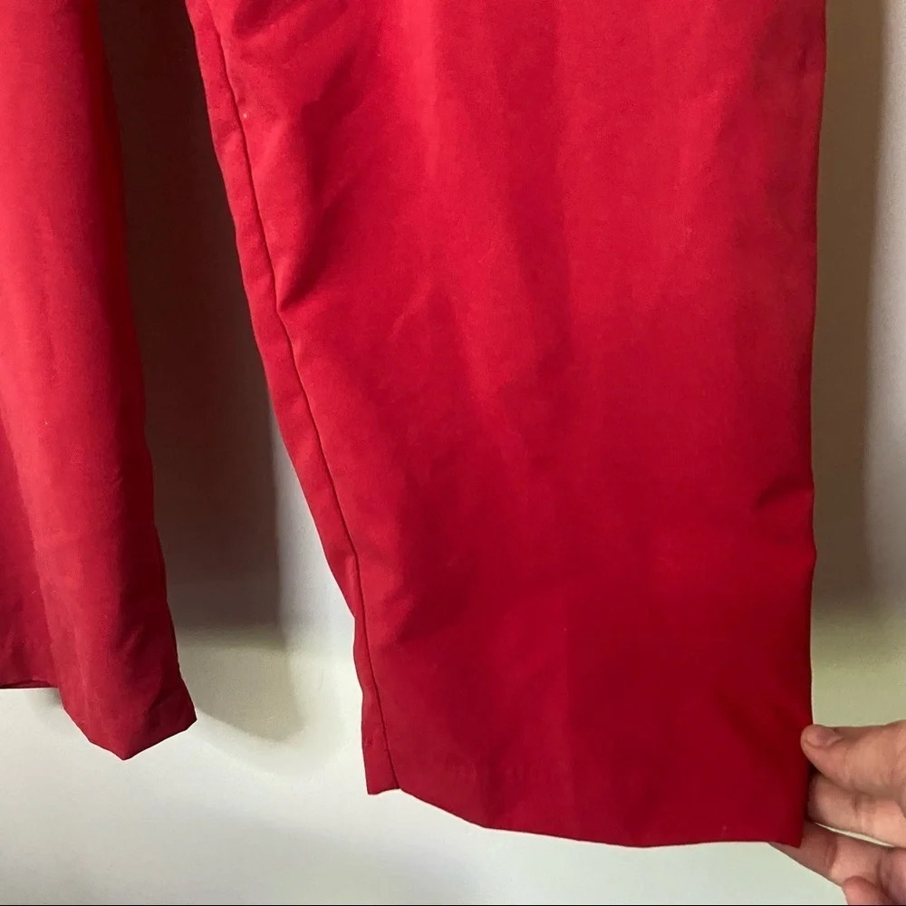Vintage TEDDI Joggers Streetwear Gorpcore Pants Pull On Red Athletic 80’s XL - Picture 4 of 11